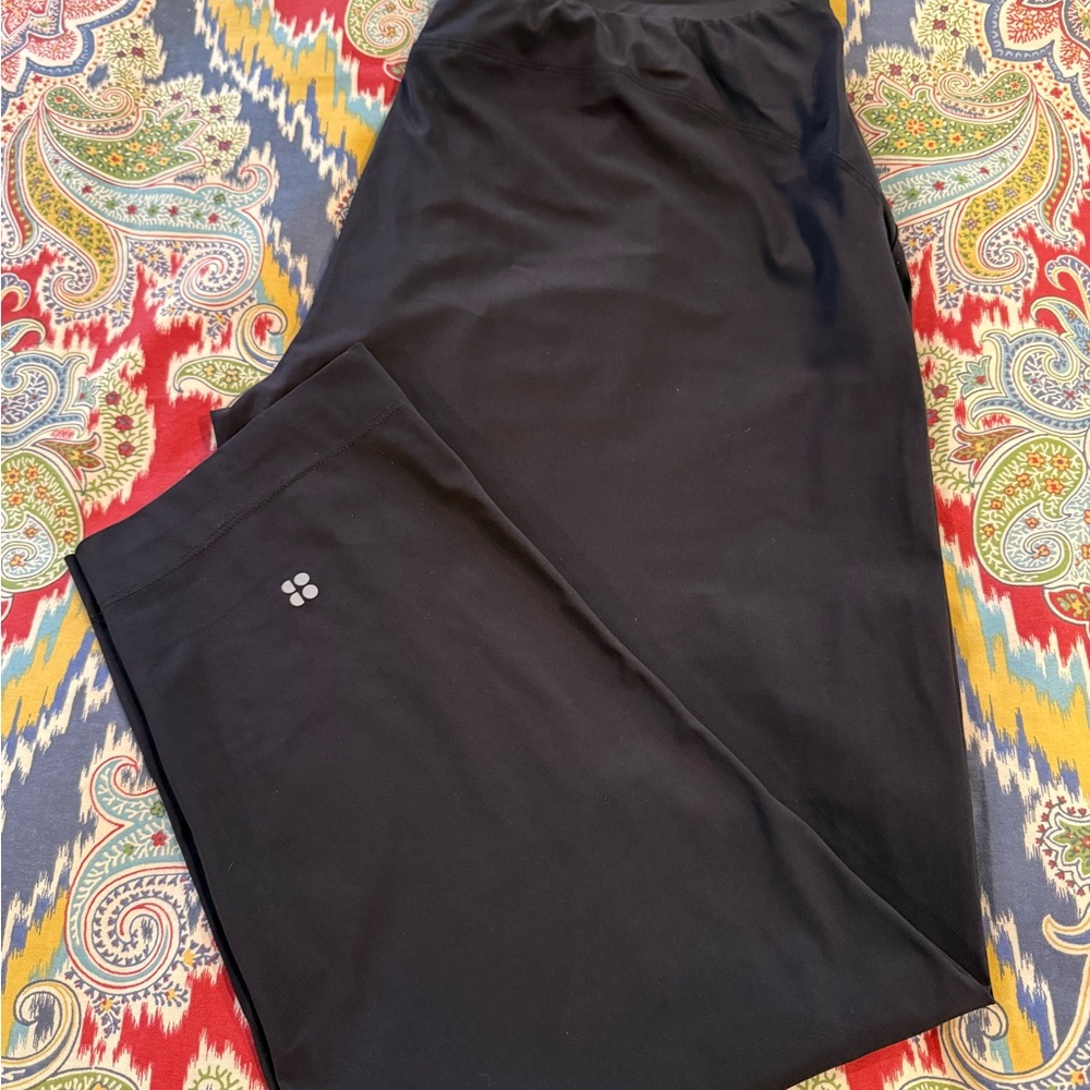 Sweaty Betty Black Women’s Performance Pants with Branded Aglet